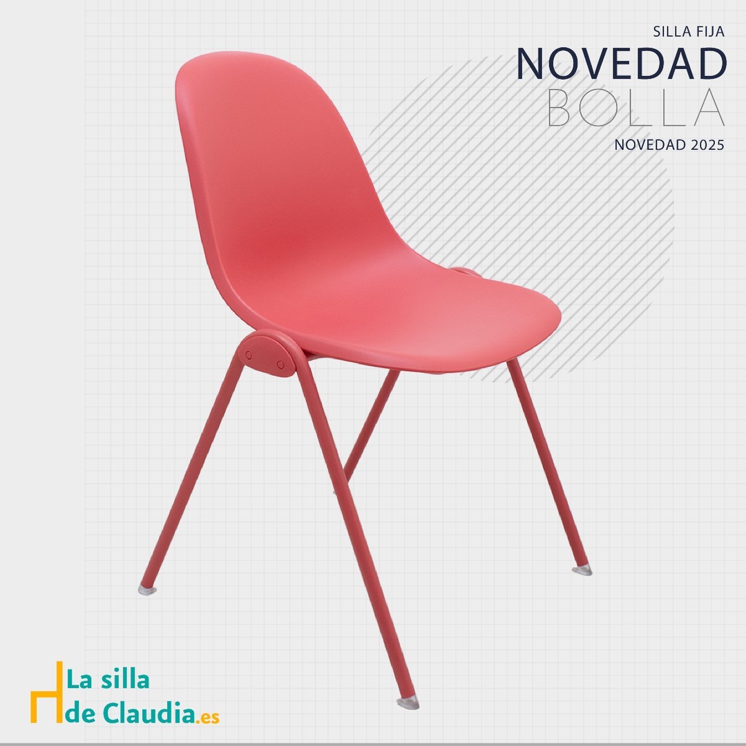 ✨ Novedad 2025: ¡Descubre la nueva Silla Bolla sin tapizar! ✨ Diseño contemporáneo y funcionalidad, perfecta para cualquier espacio moderno.  🔸 Estructura resistente de tecnopolímero, ideal para oficinas, salas de reuniones y áreas comunes. 🔸 Líneas sencillas y elegantes, que se adaptan a cualquier entorno con facilidad. 🔸 Perfecta para quienes buscan comodidad y estilo en un solo producto.  🌟 La opción perfecta para renovar tu espacio con un toque de modernidad. 🛒 Hazla tuya ahora en La Silla de Claudia.  #Novedades2025 #SillaBolla #DiseñoYComodidad #EspaciosModernos #EstiloFuncional