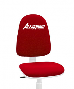 Personaliza tu silla con tu nombre